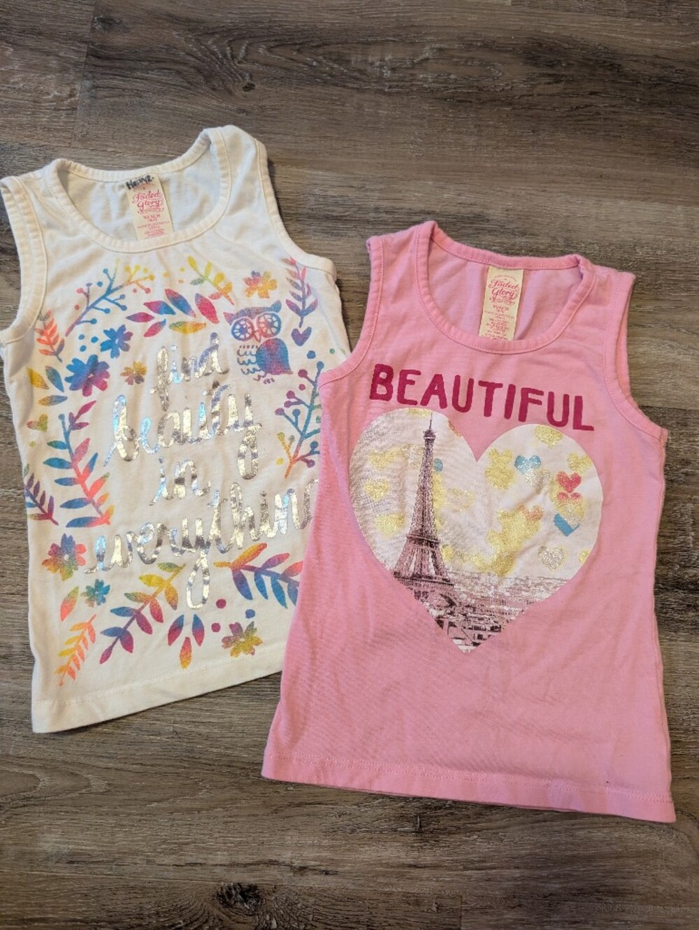 Faded Glory Grils' Tank Tops